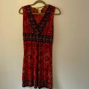 Max Studio. Summer multicolored dress.